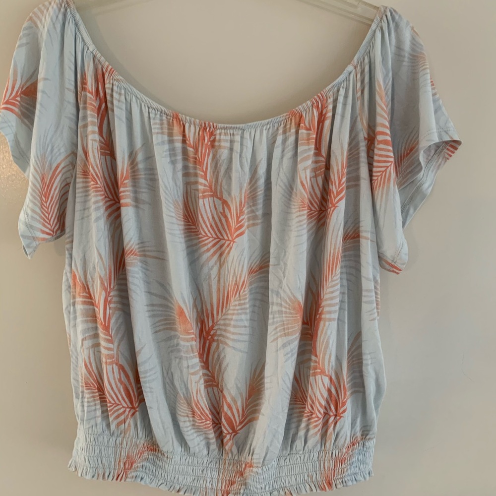 Forever 21 off the shoulder crop top